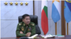 နိုင်ငံတော်ကာကွယ်ရေးတက္ကသိုလ်မှ နည်းပြအရာရှိကြီးများနှင့် သင်တန်းသားအရာရှိကြီးများအား Video Conferencing ဖြင့် မိန့်ခွန်းပြောကြားနေတဲ့ တပ်မတော်ကာကွယ်ရေးဦးစီးချုပ် ဗိုလ်ချုပ်မှူးကြီး မင်းအောင်လှိုင် (Facebook -တပ်မတော်သတင်းမှန် ပြန်ကြားရေးအဖွဲ့၊ ဇန်နဝါရီလ၂၇၊ ၂၀၂၁)