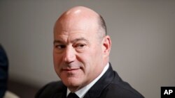 FILE - Departing White House chief economic adviser Gary Cohn, Jan. 25, 2018
