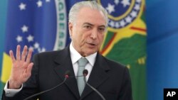Michel Temer, Presidente brasileiro