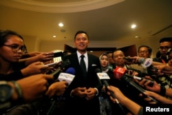 Kandidat gubernur Jakarta Agus Harimurti Yudhoyono.