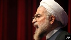 حسن روحانی تحریم های جدید ایالات متحده را نقض توافق هسته‌ای برشمرد