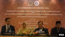 Konferensi Parlemen Asia di Solo (29/9).