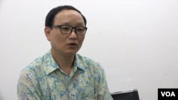 북한에 10년 넘게 억류 중인 한국인 김정욱 선교사의 형 김정삼 씨. (자료사진)