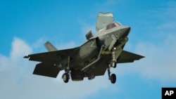 미국의 F-35 전투기.