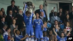 Tim Juara Liga Champions, Chelsea kini berada di posisi ketiga Liga Premier di belakang Manchester United dan Manchester City (foto: dok).
