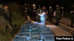 Drug Seizure in Thai Burma Border (မှတ်တမ်းဓါတ်ပုံ)
