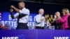 U.S. President Joe Biden attends a rally with Democratic nominee for Maryland Governor Wes Moore, U.S. Senator Chris Van Hollen and other Maryland Democrats, in Bowie