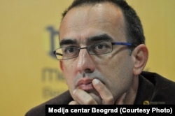 Dinko Gruhonjic, a journalist, in an undated photo.