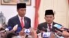 Presiden Joko Widodo dan Wapres Jusuf kalla di Istana Negara, Jakarta, 17 Januari 2018. (Foto courtesy: Biro Pers Istana)
