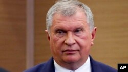 Oligarki Rusia dan CEO Rosneft, Igor Ivanovich Sechin (foto: dok). 