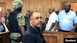 Manuel Chang no tribunal 