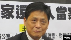 台湾在野党台联党立委赖振昌（美国之音张永泰报道）