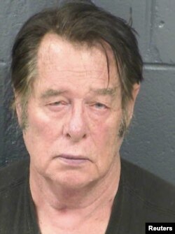 Foto Larry Hopkins yang diambil di Pusat Penahanan Dona Ana County di Las Cruces, New Mexico, 20 April 2019