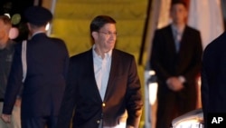 Avustralyalı yetkililerle görüşmek üzere Sydney'e geçen ABD Savunma Bakanı Mark Esper