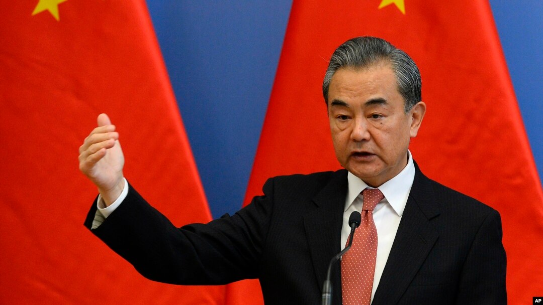  တရုတ်နိုင်ငံခြားရေးဝန်ကြီး Wang Yi 