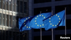 벨기에 브뤼셀의 유럽연합(EU) 본부.