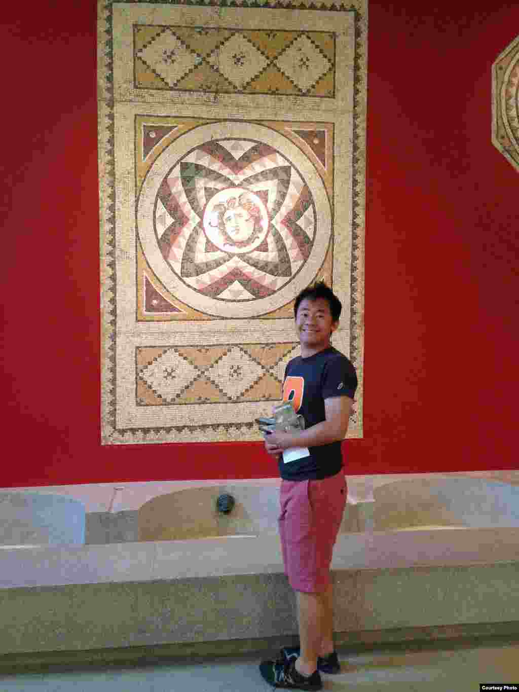 Wang Xiyue in Princeton Museum of Art