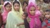 Three of the Hindu women survivors of Rakhine violence hours after they arrived in Bangladesh on Aug. 28, 2017. 