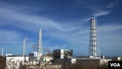 PLTN Fukushima di Jepang yang rusak akibat gempa dan tsunami (foto: dok). IAEA menyetujui ujicoba atas ketahanan PLTN Jepang lainnya.