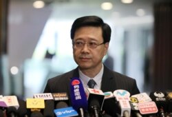Menteri Keamanan John Lee Ka-Chiu. (Foto: dok).