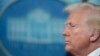 Prezidan Donald Trump nan sal pres James Brady a nan La Mezonblanch, Washington, 30 Janvye 2025. 