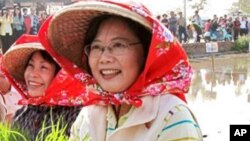 Agricultoras chinesas
