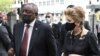 Mutungamiri weSouth Africa, President Cyril Ramaphosa, nemudzimai waVaFW de Klerk 