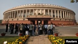 Gedung parlemen India di New Delhi (foto: ilustrasi). 