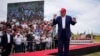 Predsednički kandidat Republikanske stranke Donald Tramp na mitingu u Las Vegasu, 9. jun 2024. (AP Photo/John Locher)