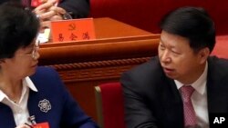 쑹타오 중국 공산당 대외연락부장(오른쪽).