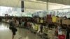 香港機場因為示威再度在週二下午宣佈暫停運作