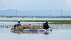 ရေဘေးသင့်ပြည်သူတွေကို ဒရုန်းအသုံးပြု ကူညီပေး