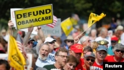 Demonstrasi menentang Obamacare, 2013.