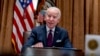 Presiden Joe Biden memimpin pertemuan di Gedung Putih (foto: dok). 