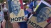 Obama Greets Pope, Poor Workers Hope For Help