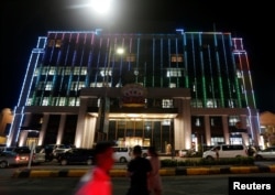 Sebuah kasino China terlihat di Provinsi Preah Sihanoukville, Kamboja 27 September 2017. (Foto: Reuters)