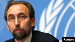 联合国人权事务高级专员扎伊德·拉阿德·侯赛因 (资料照片)