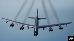 미국의 B-52H 전략폭격기.
