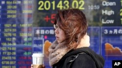 受美中貿易談判鼓舞日本股市星期二（2019年1月8日）上揚（美聯社）