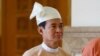 ဒုသမ္မတအဖြစ်ရွေးချယ်ခံရတဲ့ပြည်သူ့လွှတ်တော်ဥက္ကဋ္ဌဟောင်း ဦးဝင်းမြင့် ( မတ် ၂၃-၂၀၁၈)