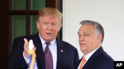 Tramp i Orban u Beloj kući, maj 2019.