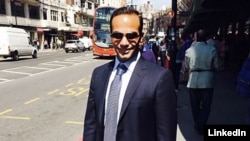 曾任川普外交政策顾问的乔治·帕帕多普洛斯（George Papadopoulos）（乔治·帕帕多普洛斯的领英网站账户上的图片）