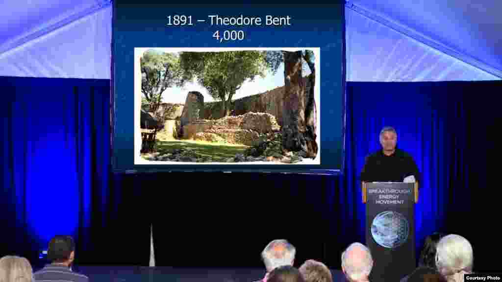 Tellinger takes his messages around the world, speaking to large gatherings of people