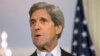 U.S. Secretary of State John Kerry speaks during a media appearance with British Foreign Secretary William Hague, Wednesday, June 12, 2013, at the State Department in Washington.