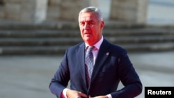 Predsjednik Crne Gore Milo Đukanović na samitu EU-Zapadni Balkan u Tirani, 6. decembra 2022. (Reuters/Florion Goga)