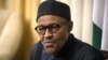 FILE - Nigerian president Muhammadu Buhari gives an interview to Agence France-presse at his hotel during the 25th African Summit on June 14, 2015 in Johannesburg. 