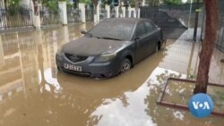 Inundações em Luanda causam muitos estragos