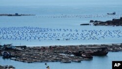 China melakukan latihan "serangan rudal presisi" di perairan lepas pantai Taiwan sebagai bagian dari latihan militer China 5 Agustus 2022 lalu.