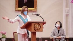 佩洛西議長會晤蔡英文總統