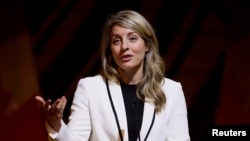 资料照：加拿大外交部长梅拉妮·乔利（Melanie Joly）